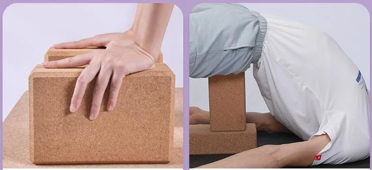 Factory Price Wholesale Custom Cork Yoga Block