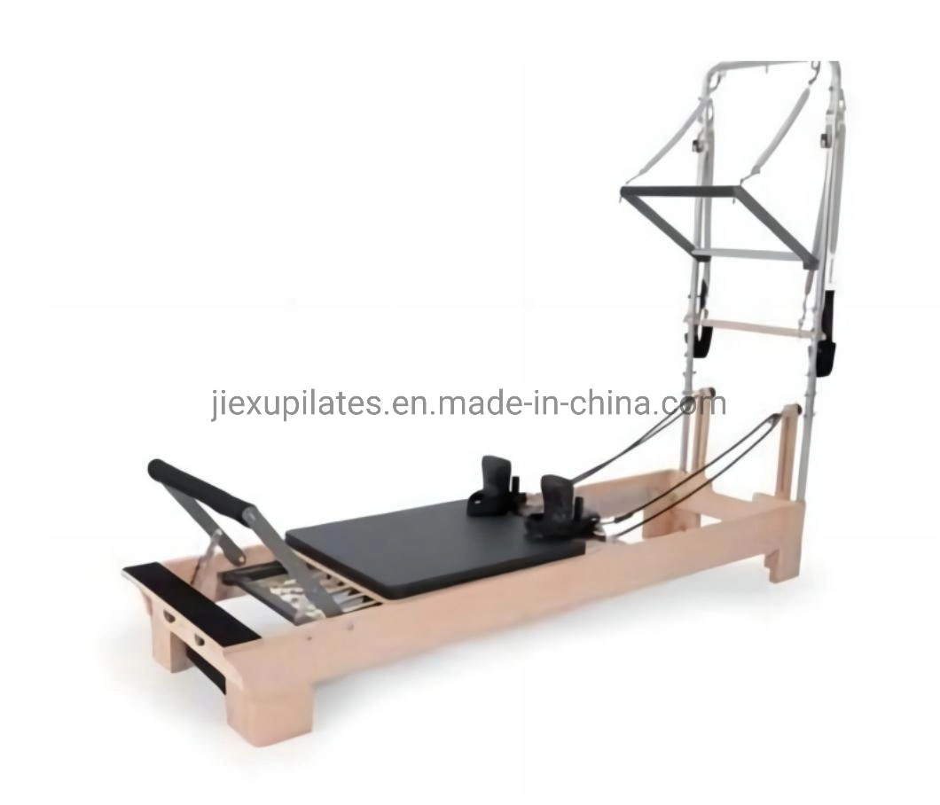 Factory Supply Cadillac Yoga Reformer Commercial Maple Wood Pilates Equipment