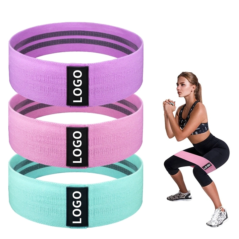 2021 New Style High-Elastic Hip Circle Resistance Bands Yoga Fitness Equipment Exercise at Gym