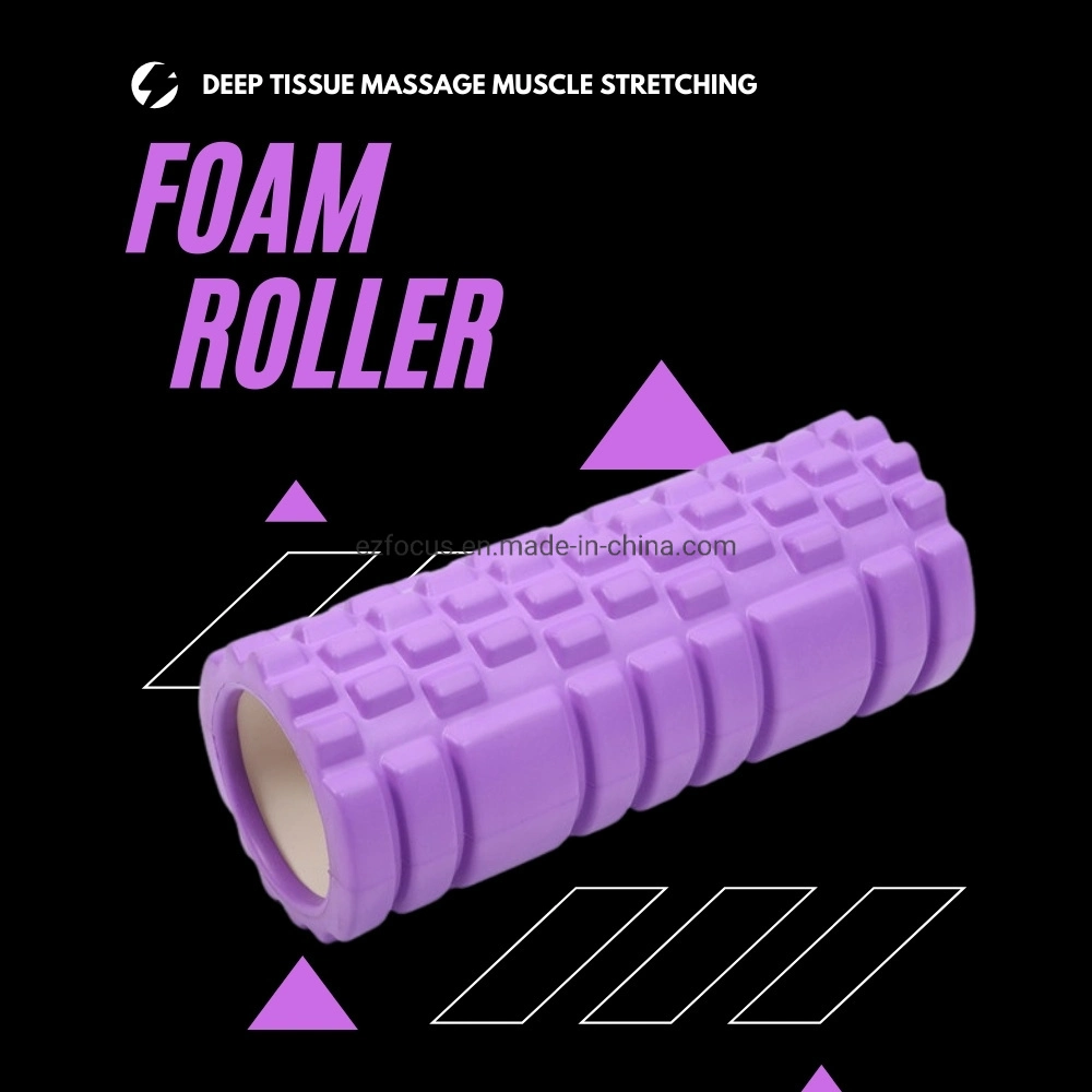 Exercise Muscle Foam Roller for Deep Tissue Massage, Physical Therapy, Pain Relief, Yoga, Pilates Bl14468