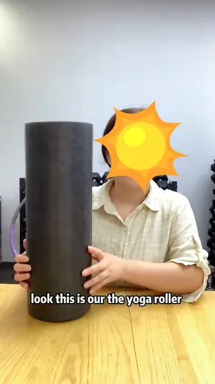 マッスルマッサージャー、快適なハンドル付きパーソナライズされたマッサージヨガボールローラー