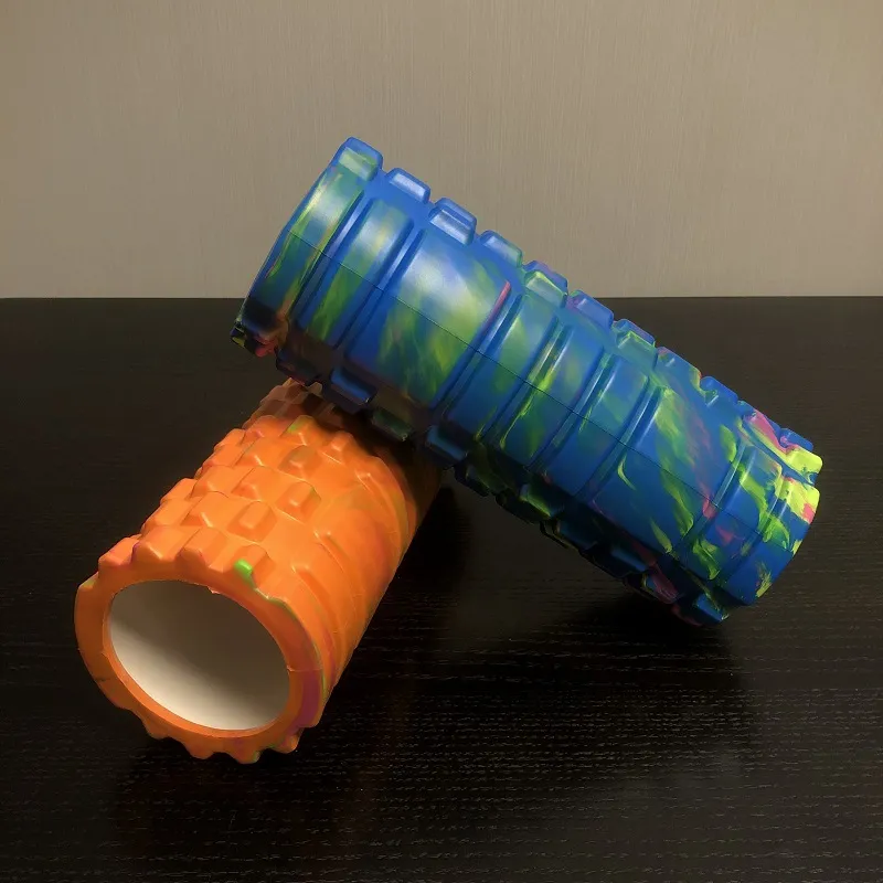 Amazon のベストセラー製品迷彩カスタムカラーディープマッサージ 13 インチヨガフォームエクササイズフィットネスローラー